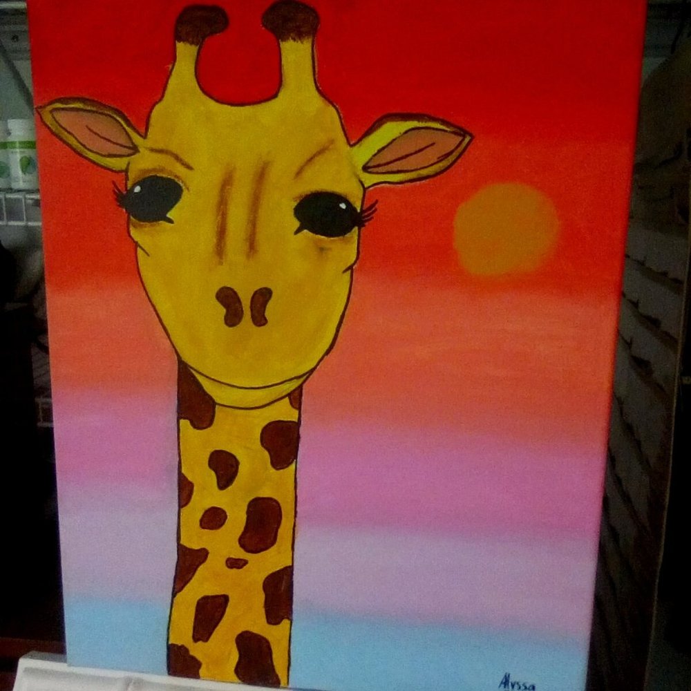 Hand painted/ 20x16